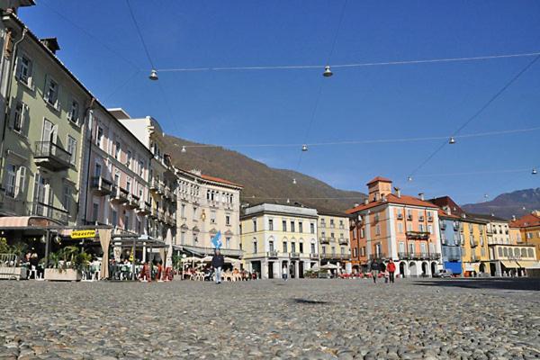 Apartamento Lungolago Rosso Locarno Exterior foto